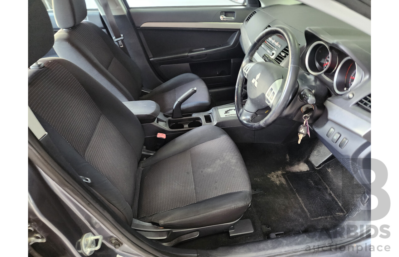 10/2008 Mitsubishi Lancer VR CJ MY09 4d Sedan Grey 2.0L