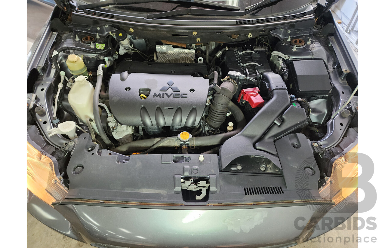 10/2008 Mitsubishi Lancer VR CJ MY09 4d Sedan Grey 2.0L