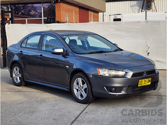 10/2008 Mitsubishi Lancer VR CJ MY09 4d Sedan Grey 2.0L