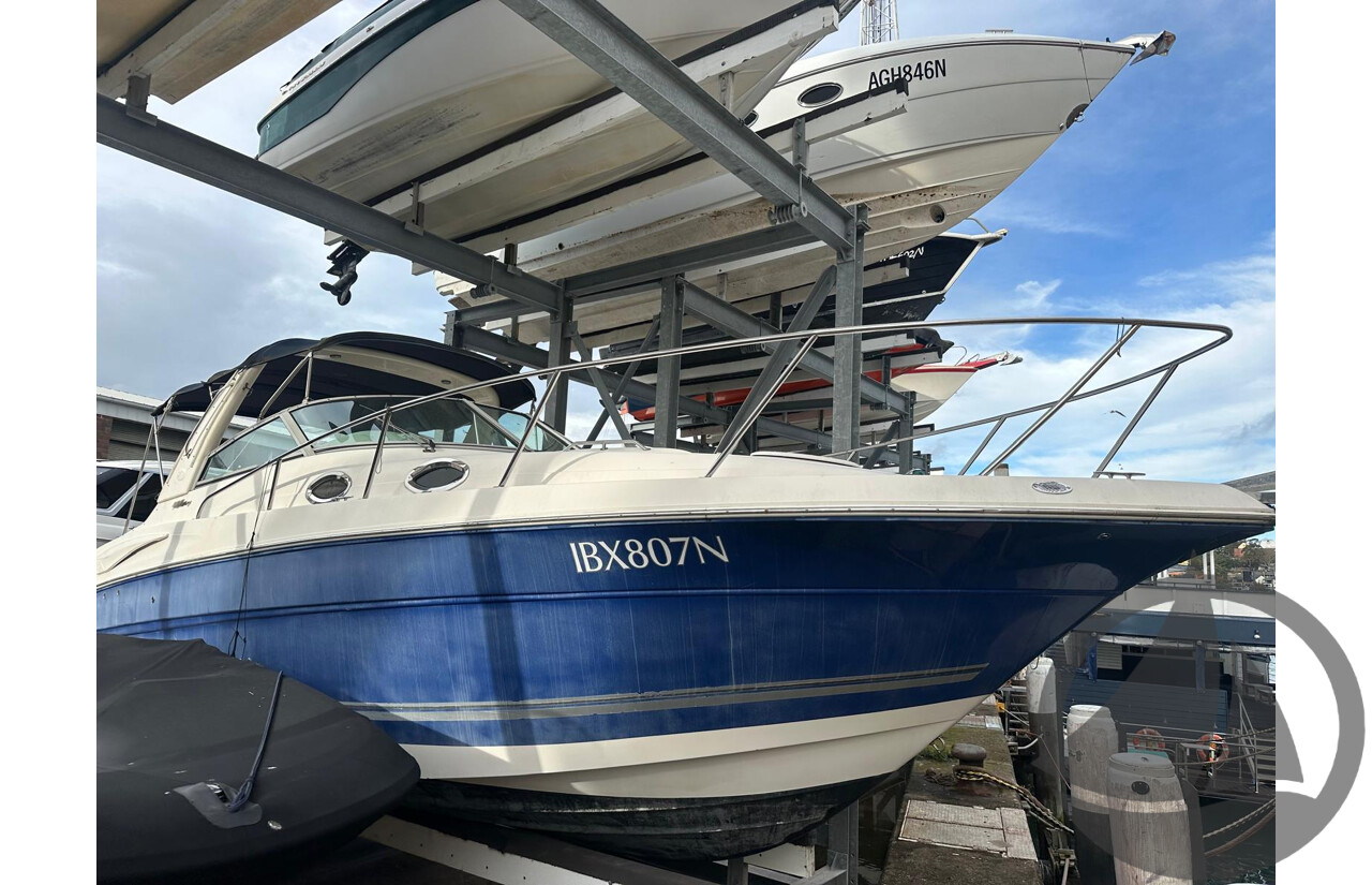 NO RESERVE PRE-LOVED - 2005 Monterey 280 Sports Cruiser, Twin Volvo V6 Engines