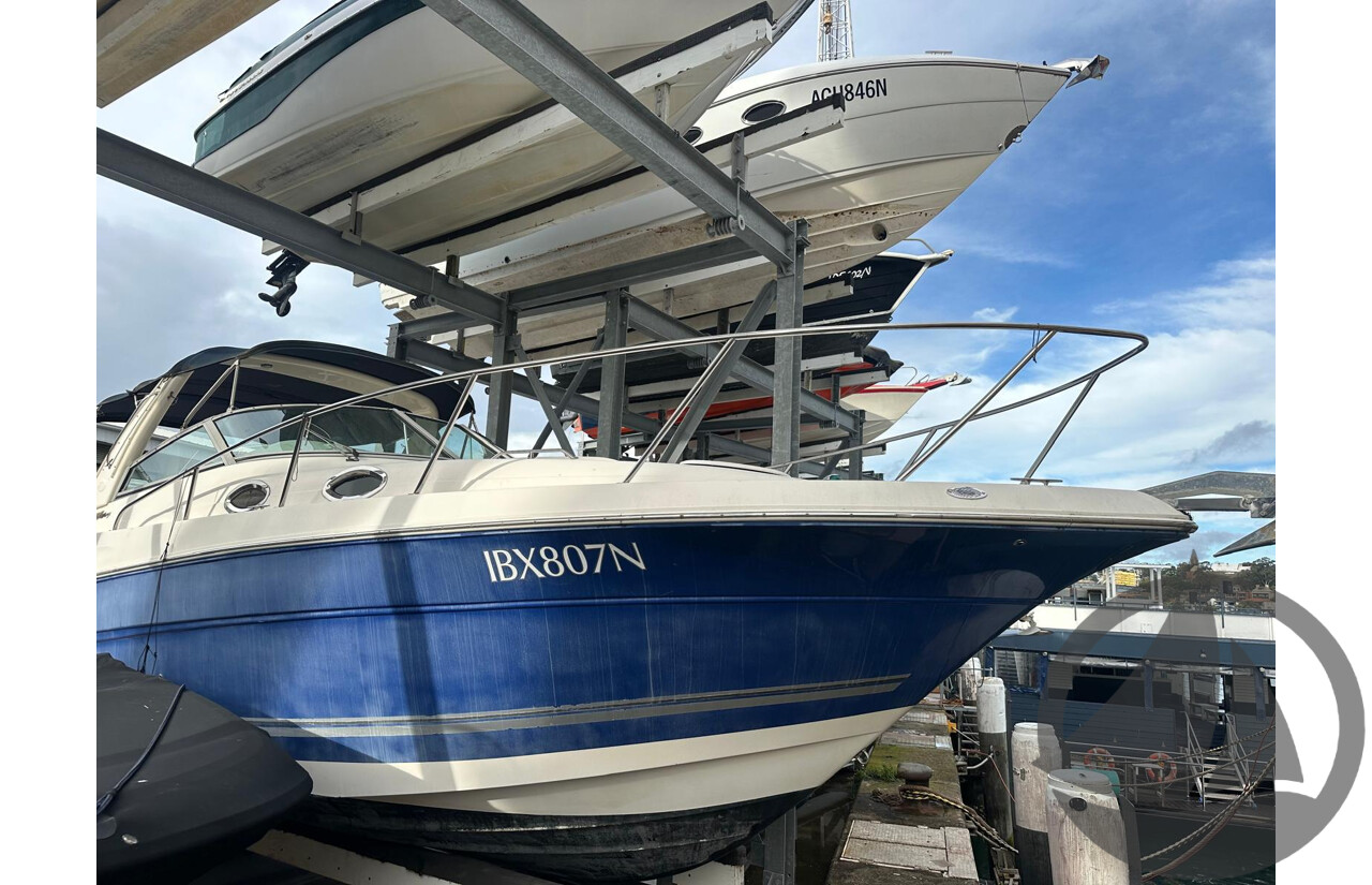 NO RESERVE PRE-LOVED - 2005 Monterey 280 Sports Cruiser, Twin Volvo V6 Engines