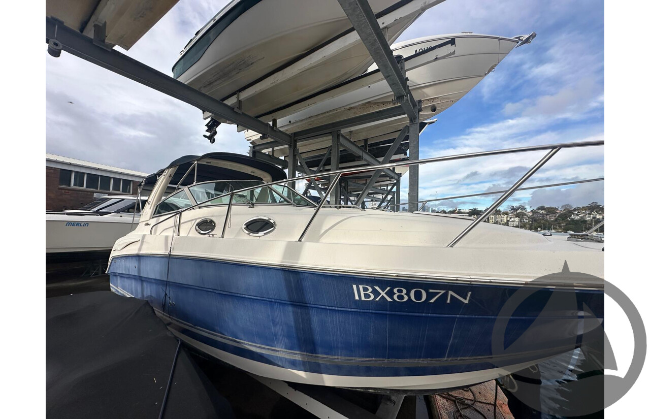 NO RESERVE PRE-LOVED - 2005 Monterey 280 Sports Cruiser, Twin Volvo V6 Engines