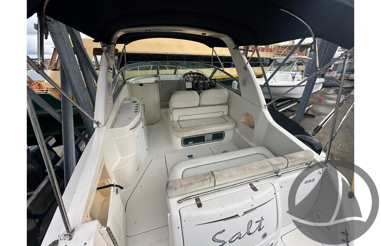 NO RESERVE PRE-LOVED - 2005 Monterey 280 Sports Cruiser, Twin Volvo V6 Engines
