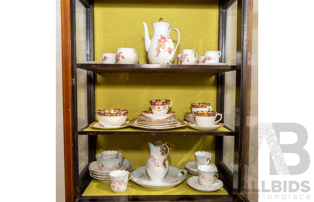 Collection of Teawares, Including Furstenberg and Royal Albert