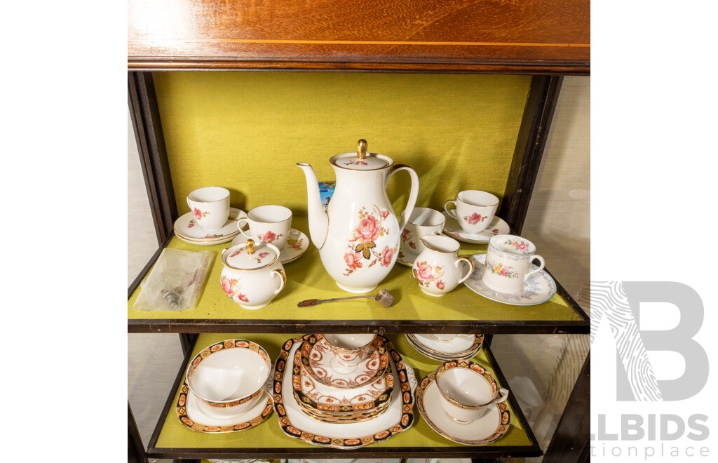Collection of Teawares, Including Furstenberg and Royal Albert