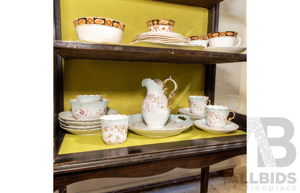 Collection of Teawares, Including Furstenberg and Royal Albert