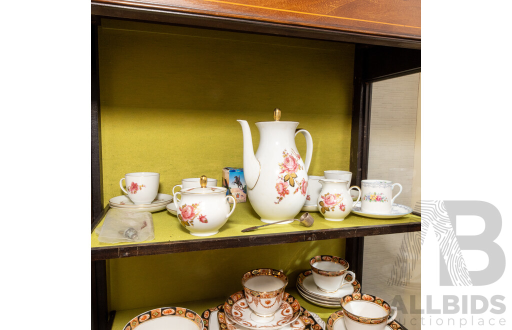 Collection of Teawares, Including Furstenberg and Royal Albert