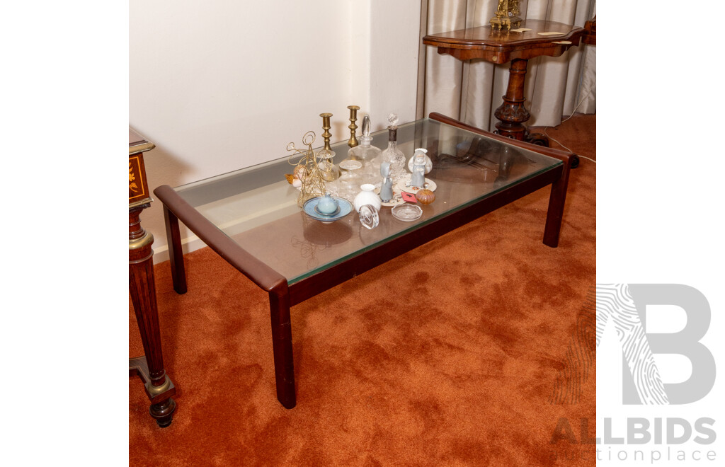 Glass Top Tessa Coffee Table