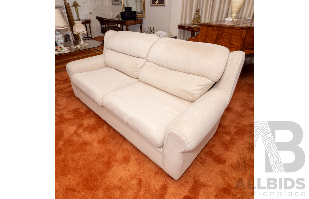 Modern Fabric Two Seater Lounge