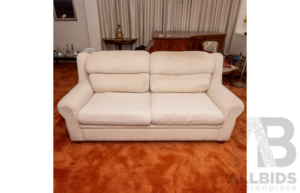 Modern Fabric Two Seater Lounge