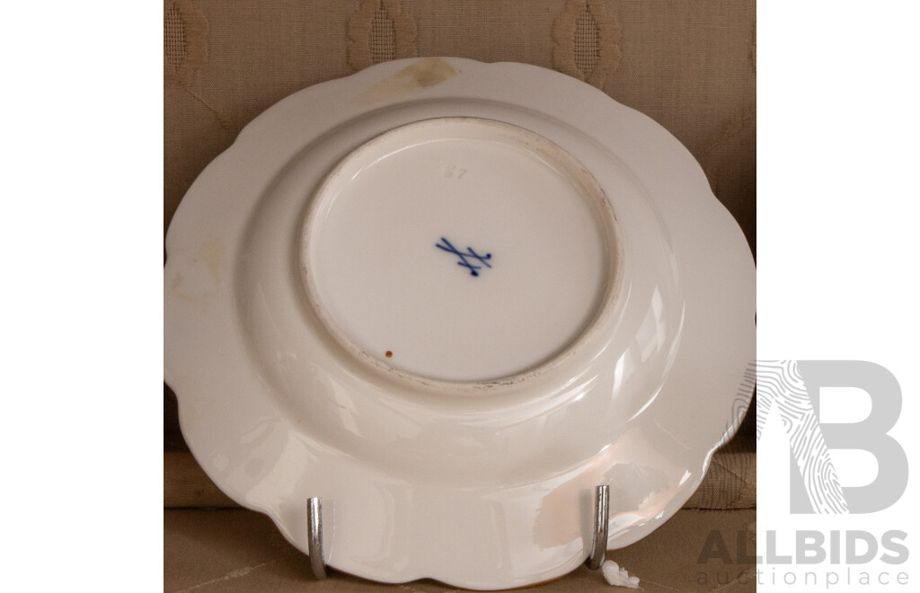 Collection of Meissen Ceramics Including Cabinet Plates & Figurines