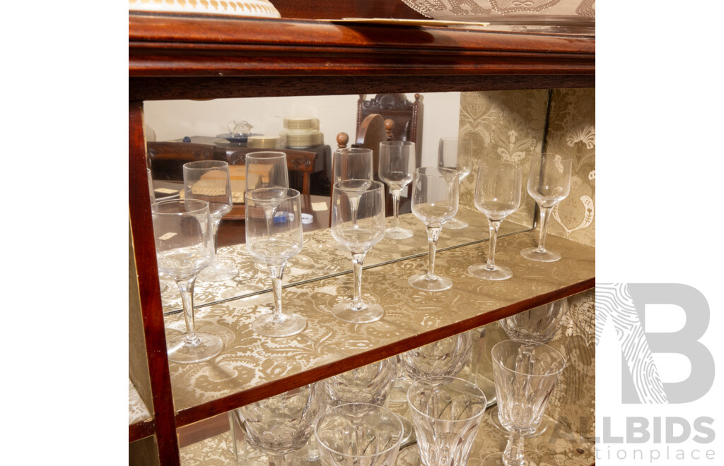 Collection of Single Stem Glassware by Waterford