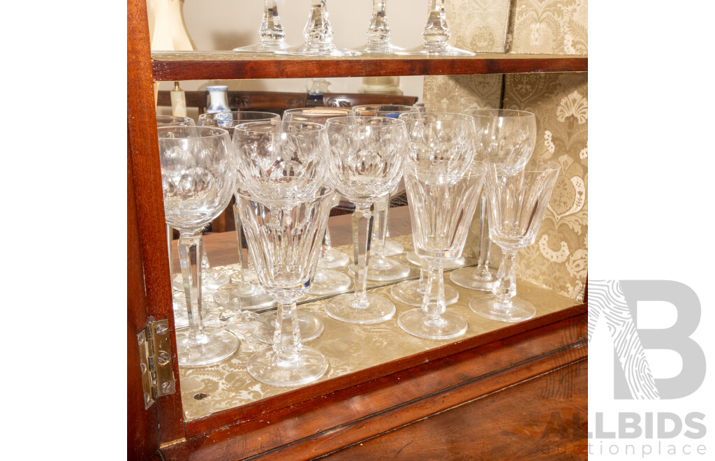 Collection of Single Stem Glassware by Waterford