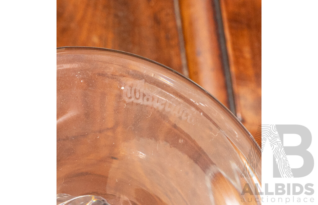 Collection of Single Stem Glassware by Waterford