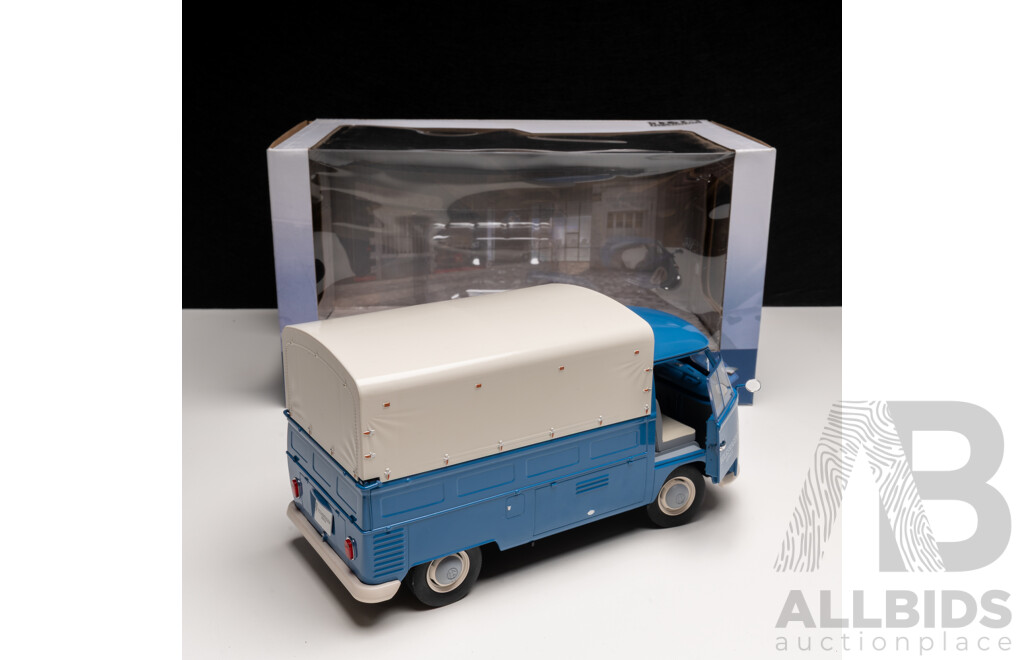 Solido 1950 VW Volkswagen T1 Service Pickup Blue 1:18 Scale Model Car 1:18 Scale Model Car