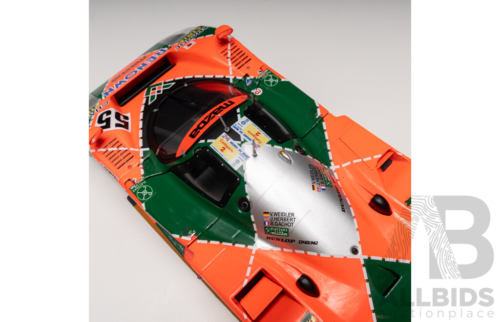 Werk83 1991 Mazda 787B Winner of the 24Hr LeMans Renown Livery #55 Weidler / Herbert 1:18 Scale Model Car
