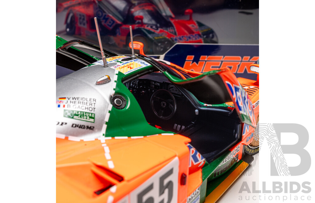 Werk83 1991 Mazda 787B Winner of the 24Hr LeMans Renown Livery #55 Weidler / Herbert 1:18 Scale Model Car
