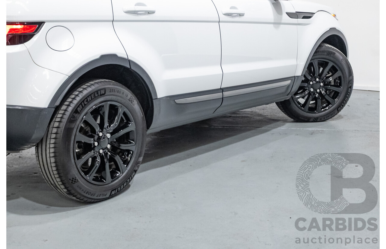 1/2018 Range Rover Evoque TD4 SE AWD LV MY18 5d Wagon Fuji White Turbo Diesel 2.0L