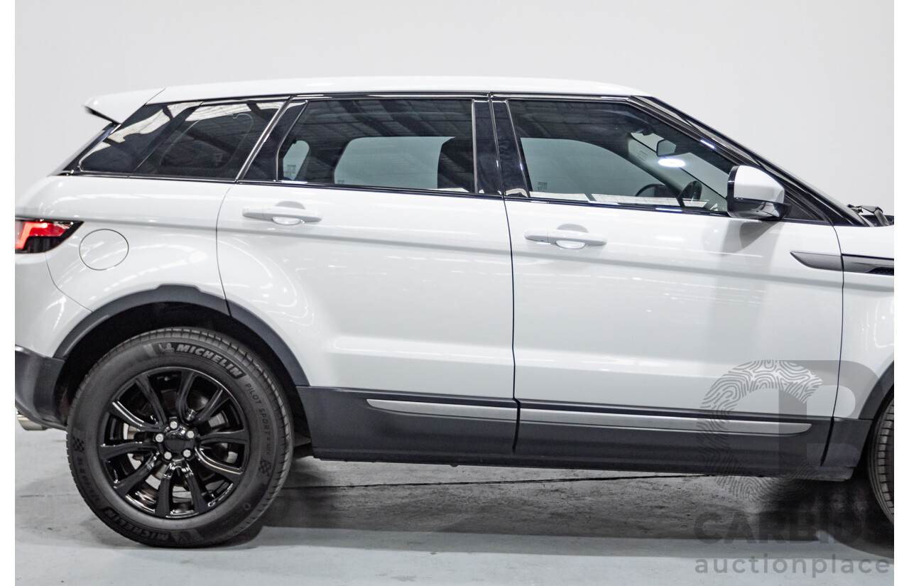 1/2018 Range Rover Evoque TD4 SE AWD LV MY18 5d Wagon Fuji White Turbo Diesel 2.0L