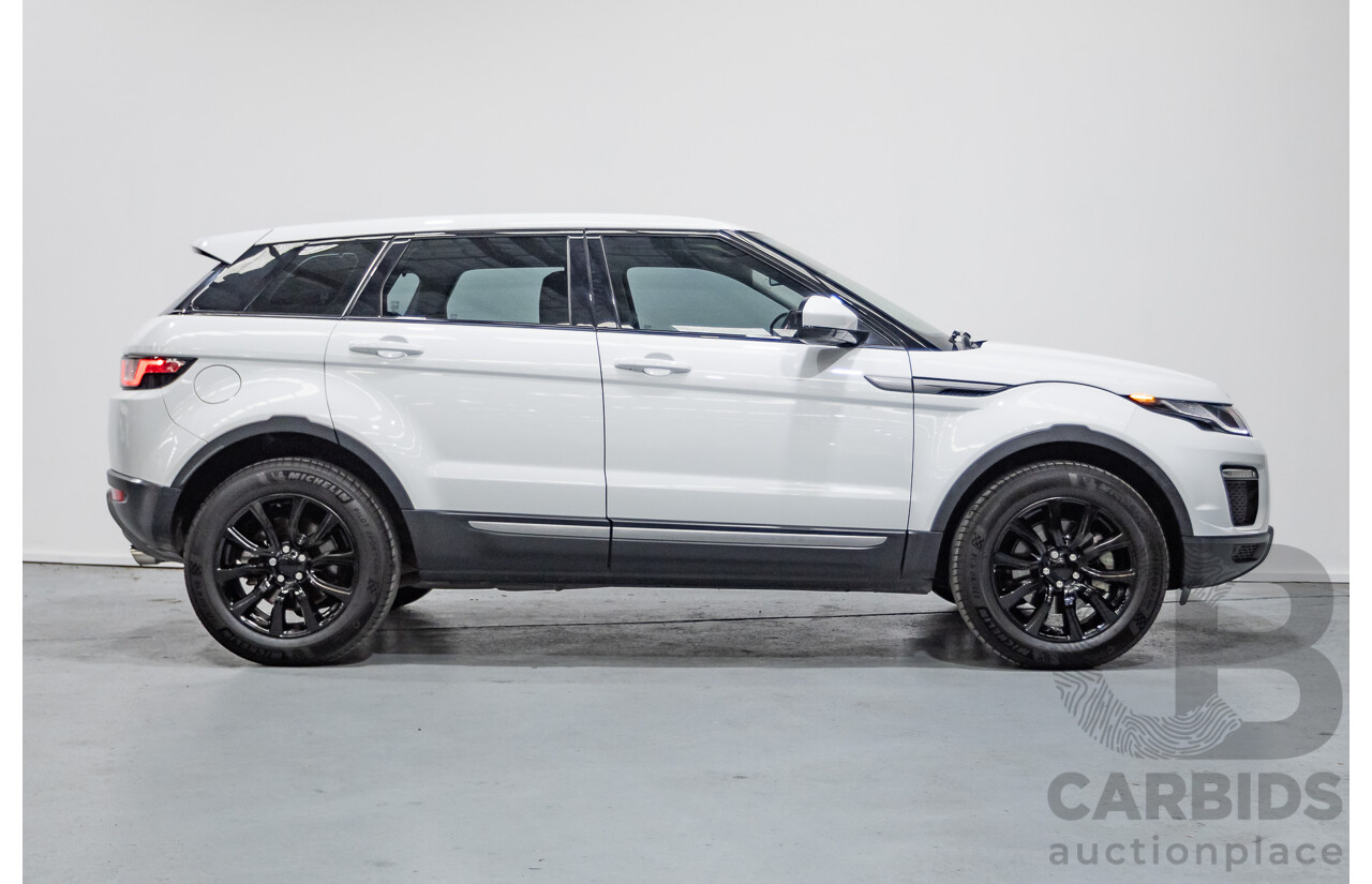 1/2018 Range Rover Evoque TD4 SE AWD LV MY18 5d Wagon Fuji White Turbo Diesel 2.0L
