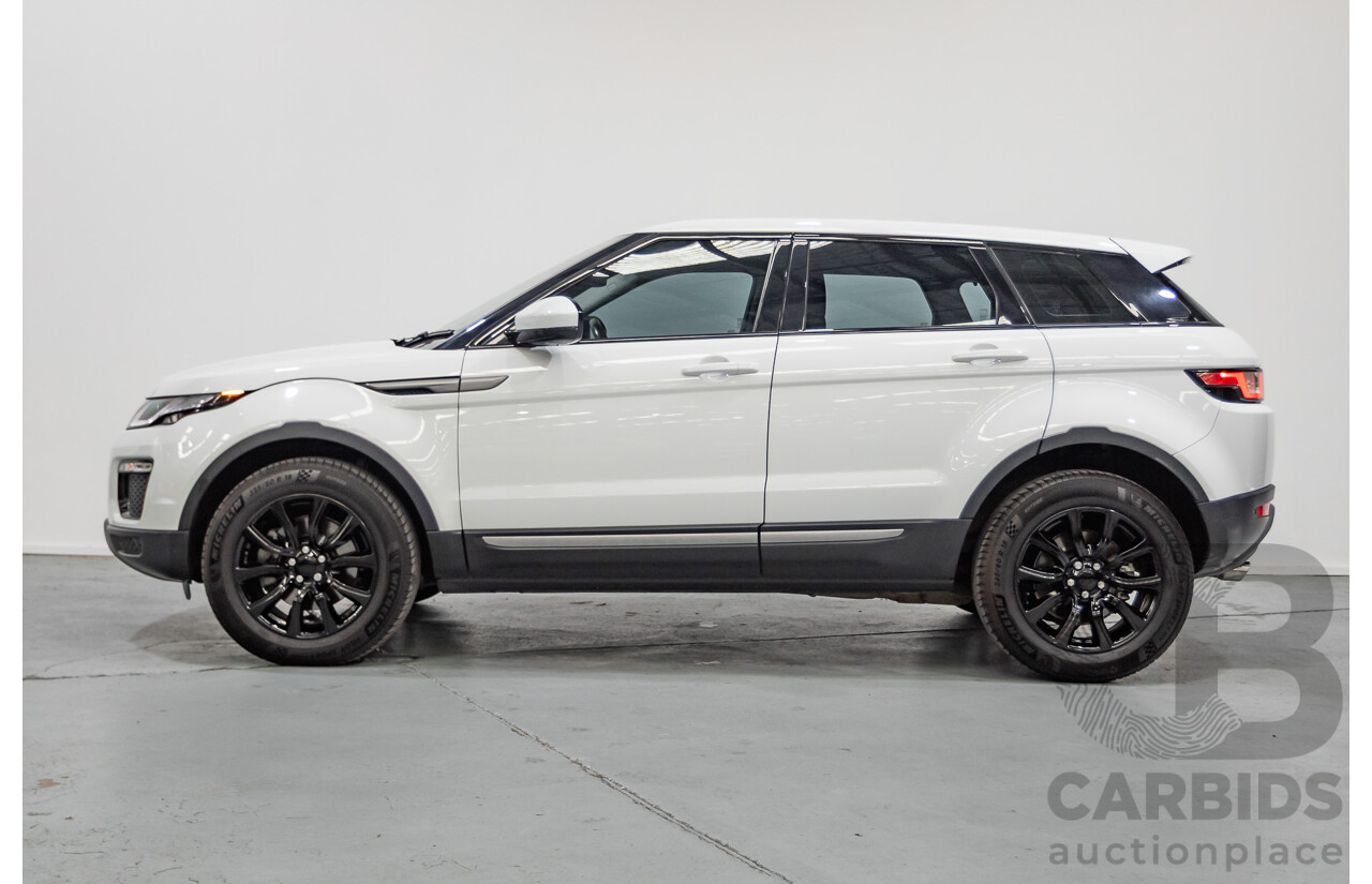1/2018 Range Rover Evoque TD4 SE AWD LV MY18 5d Wagon Fuji White Turbo Diesel 2.0L