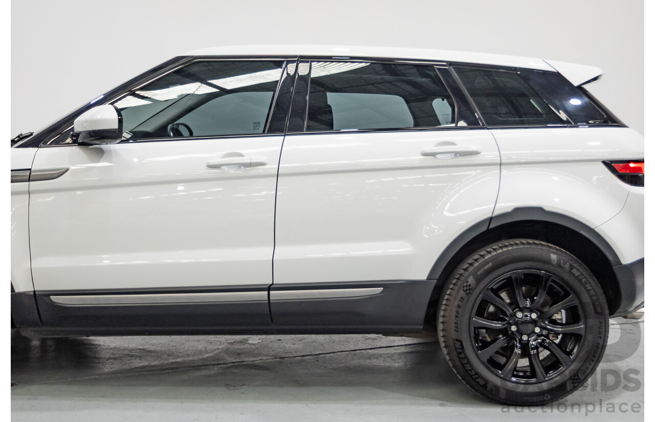 1/2018 Range Rover Evoque TD4 SE AWD LV MY18 5d Wagon Fuji White Turbo Diesel 2.0L