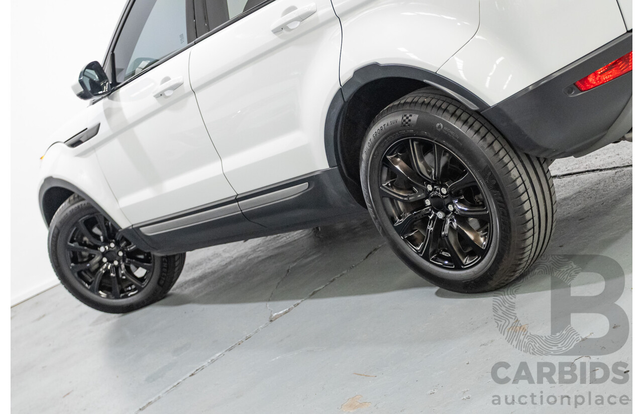 1/2018 Range Rover Evoque TD4 SE AWD LV MY18 5d Wagon Fuji White Turbo Diesel 2.0L