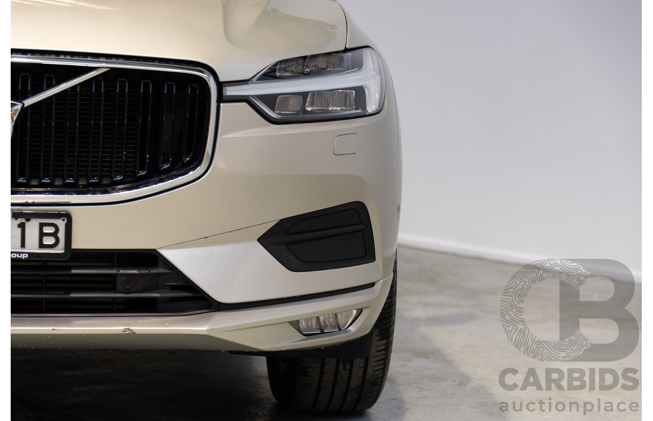04/2019 Volvo XC60 T5 Momentum (AWD) 246 MY19 4d Wagon Gold Turbo 2.0L
