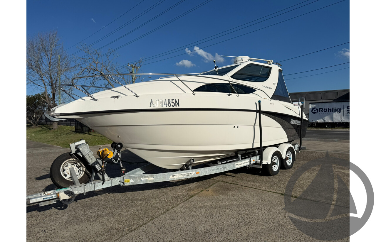 NO RESERVE PRE-LOVED/USED - 2017 Whittley 2600 CR, Volvo Penta 240, 73 Hrs