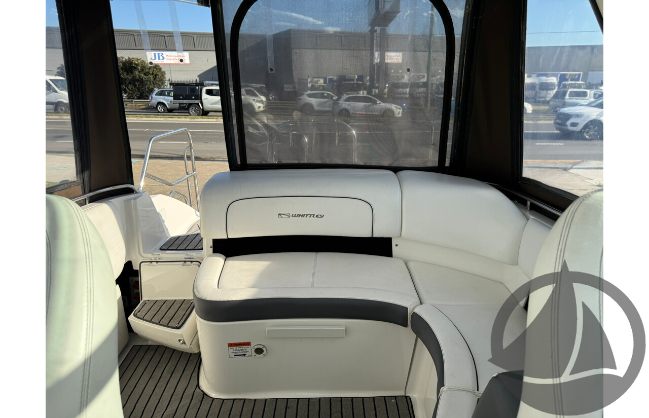 NO RESERVE PRE-LOVED/USED - 2017 Whittley 2600 CR, Volvo Penta 240, 73 Hrs