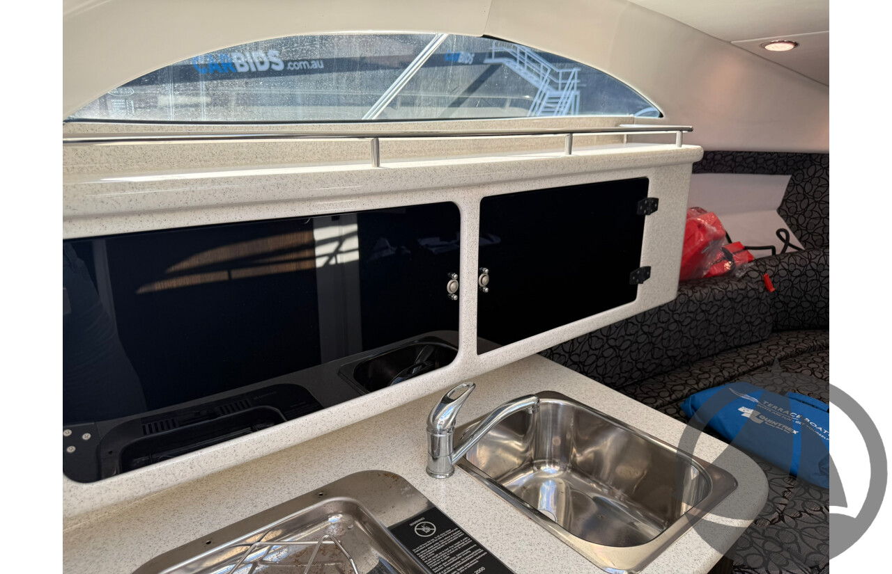 NO RESERVE PRE-LOVED/USED - 2017 Whittley 2600 CR, Volvo Penta 240, 73 Hrs