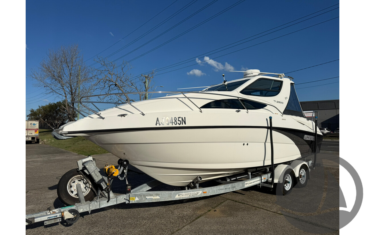 NO RESERVE PRE-LOVED/USED - 2017 Whittley 2600 CR, Volvo Penta 240, 73 Hrs