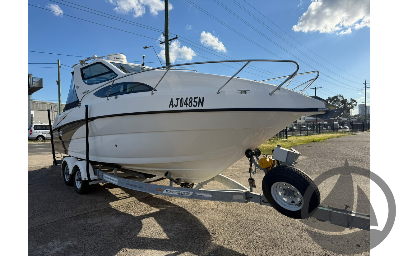 NO RESERVE PRE-LOVED/USED - 2017 Whittley 2600 CR, Volvo Penta 240, 73 Hrs