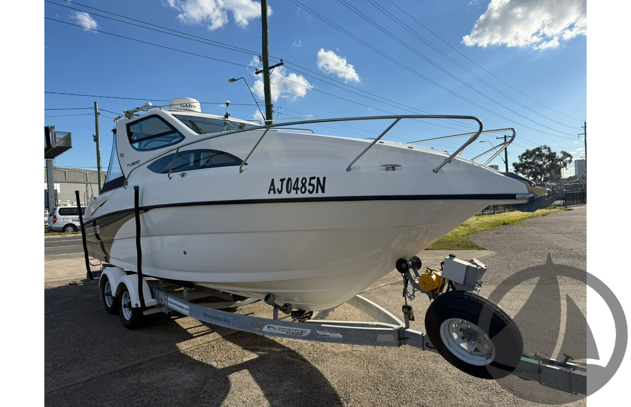 NO RESERVE PRE-LOVED/USED - 2017 Whittley 2600 CR, Volvo Penta 240, 73 Hrs