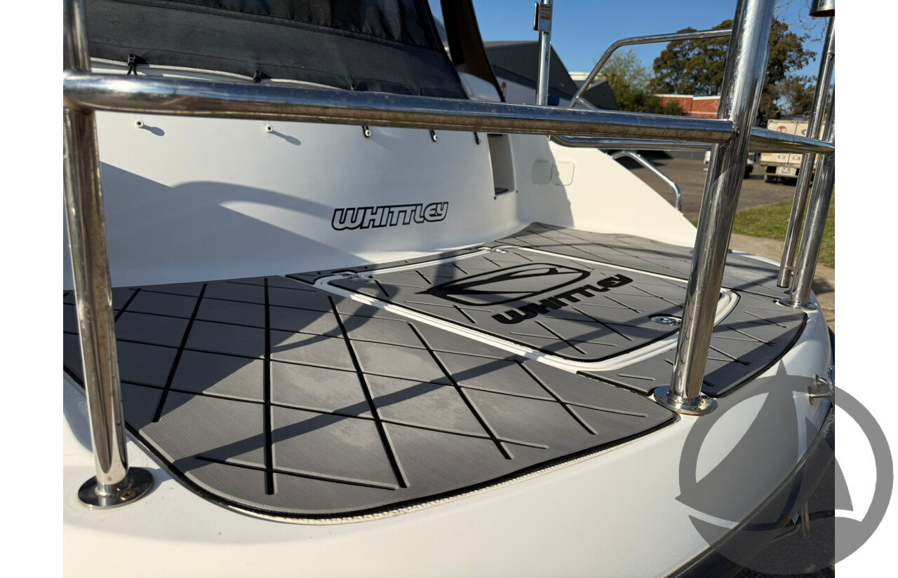 NO RESERVE PRE-LOVED/USED - 2017 Whittley 2600 CR, Volvo Penta 240, 73 Hrs