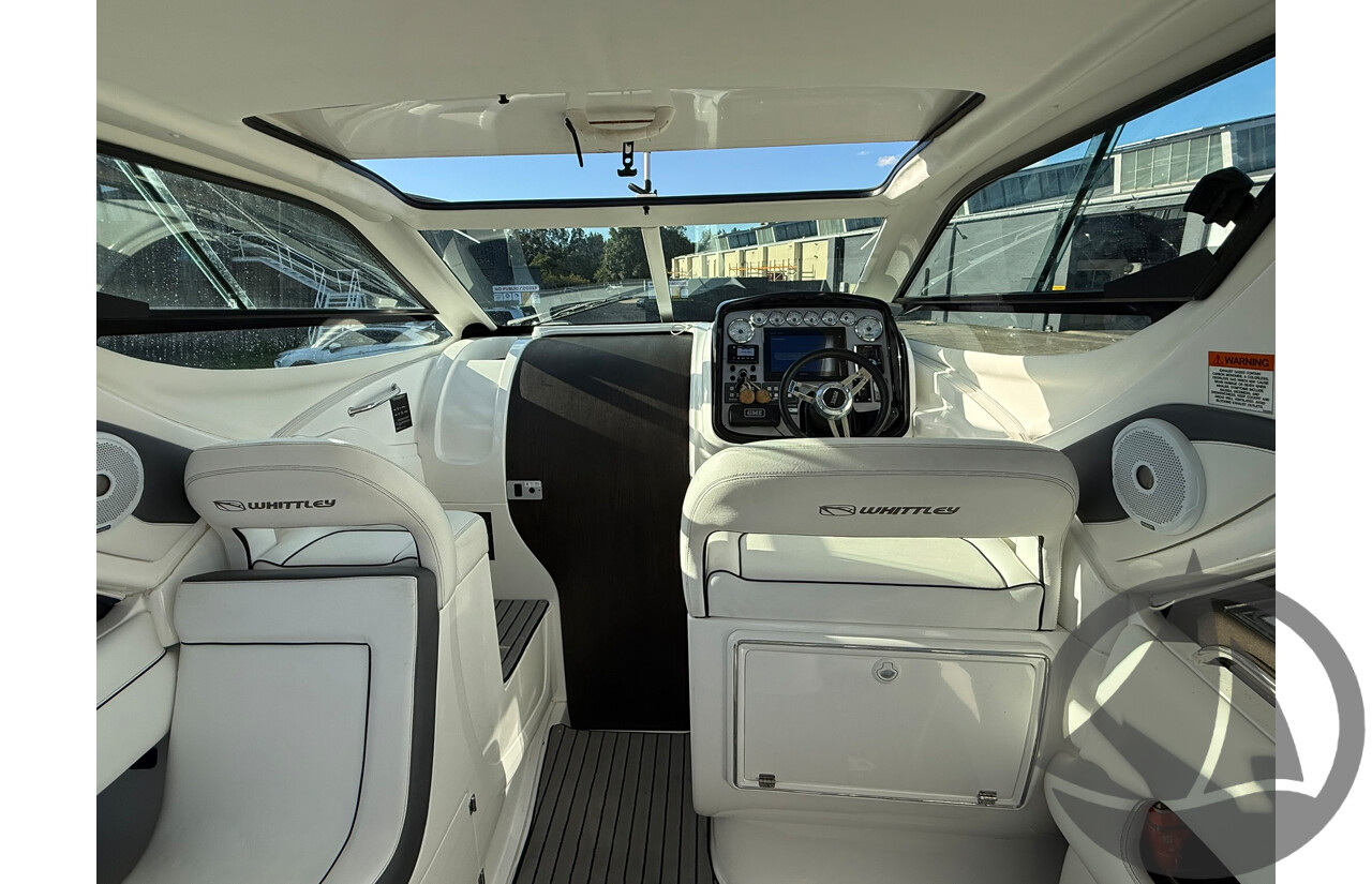 NO RESERVE PRE-LOVED/USED - 2017 Whittley 2600 CR, Volvo Penta 240, 73 Hrs