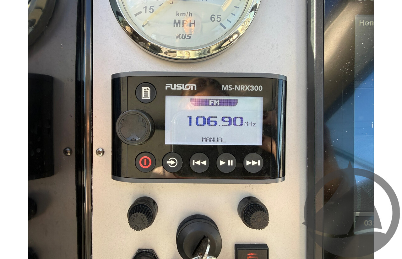 NO RESERVE PRE-LOVED/USED - 2017 Whittley 2600 CR, Volvo Penta 240, 73 Hrs