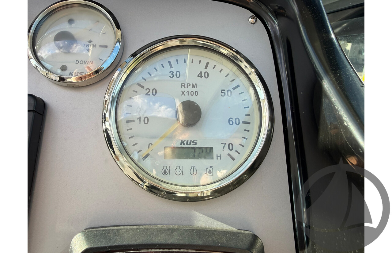 NO RESERVE PRE-LOVED/USED - 2017 Whittley 2600 CR, Volvo Penta 240, 73 Hrs