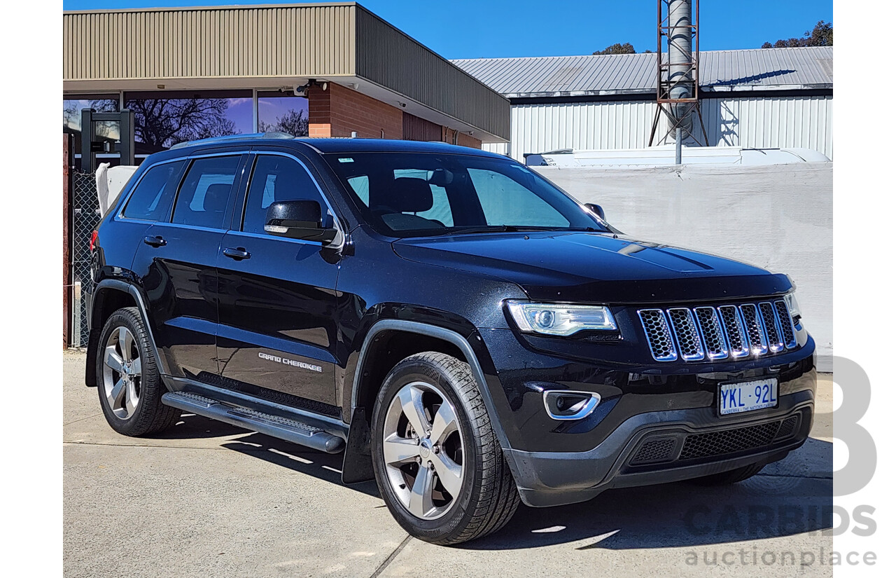 10/2014 Jeep Grand Cherokee Laredo (4x4) WK MY15 4d Wagon Black 3.0L