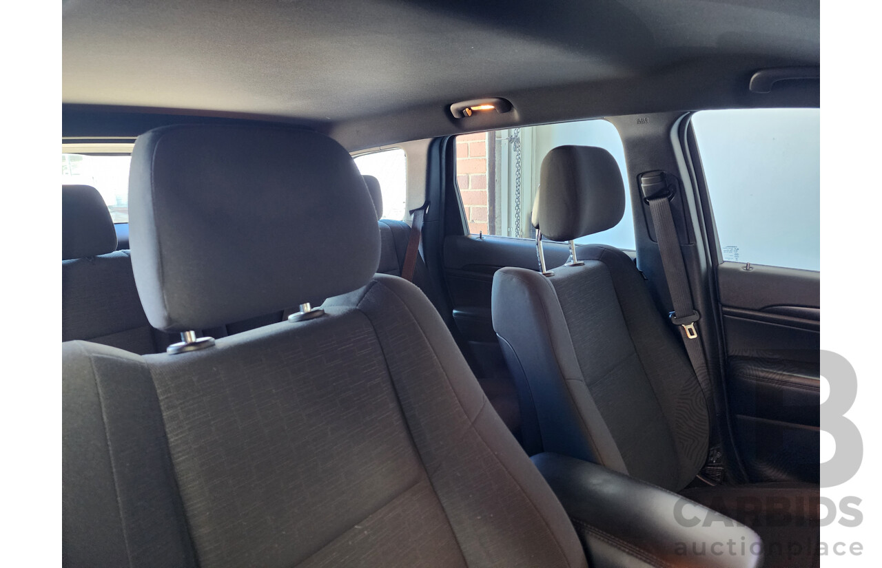 10/2014 Jeep Grand Cherokee Laredo (4x4) WK MY15 4d Wagon Black 3.0L