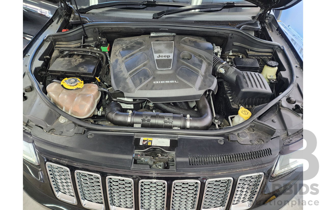 10/2014 Jeep Grand Cherokee Laredo (4x4) WK MY15 4d Wagon Black 3.0L