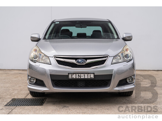 04/2010 Subaru Liberty 2.5i (AWD) MY10 4d Sedan Steel Silver 2.5L
