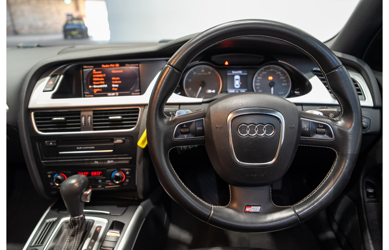 03/2011 Audi S4 3.0 TFSI Quattro (AWD) 8K 4d Sedan Blue Supercharged 3.0L
