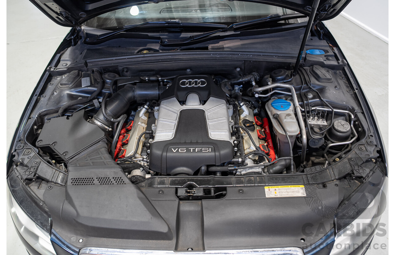 03/2011 Audi S4 3.0 TFSI Quattro (AWD) 8K 4d Sedan Blue Supercharged 3.0L