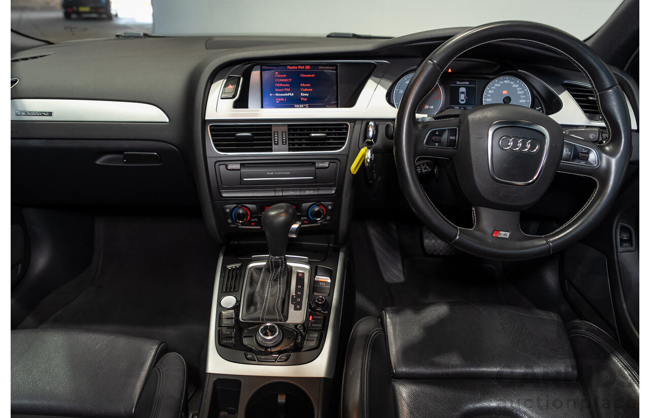 03/2011 Audi S4 3.0 TFSI Quattro (AWD) 8K 4d Sedan Blue Supercharged 3.0L