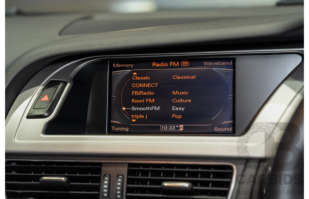 03/2011 Audi S4 3.0 TFSI Quattro (AWD) 8K 4d Sedan Blue Supercharged 3.0L
