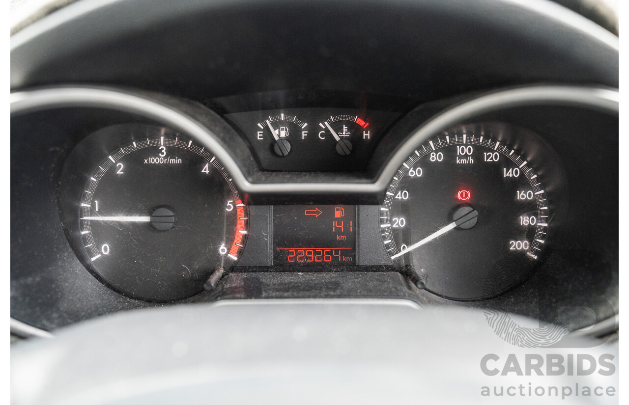 06/2012 Mazda BT-50 XT (4x2)  Freestyle C/Chas White Turbo Diesel 3.2L