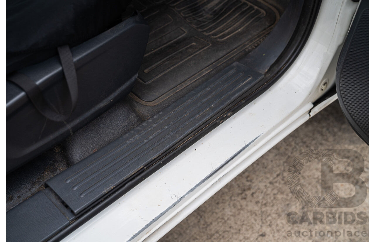 06/2012 Mazda BT-50 XT (4x2)  Freestyle C/Chas White Turbo Diesel 3.2L