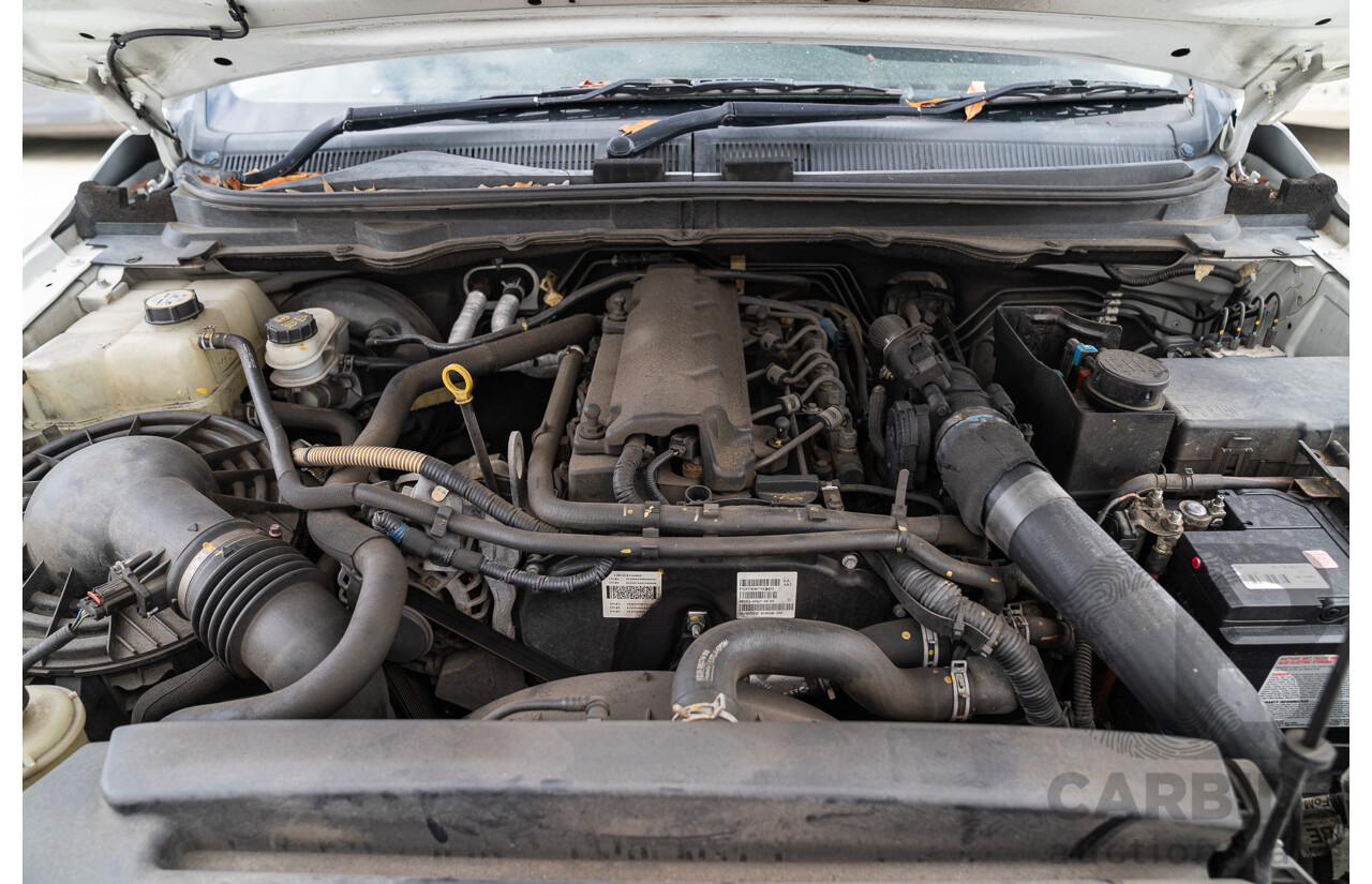 06/2012 Mazda BT-50 XT (4x2)  Freestyle C/Chas White Turbo Diesel 3.2L
