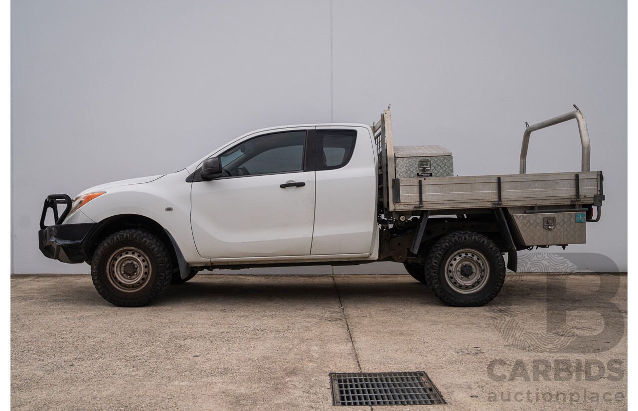 06/2012 Mazda BT-50 XT (4x2)  Freestyle C/Chas White Turbo Diesel 3.2L